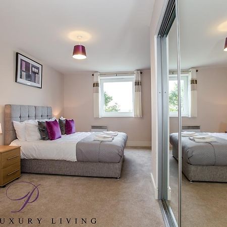 ✪ Ideal Ipswich ✪ Serviced Quays Apartment - 2 Bed Perfect For Felixstowe Port/A12/Science Park/Business Park ✪ איפסוויץ' מראה חיצוני תמונה